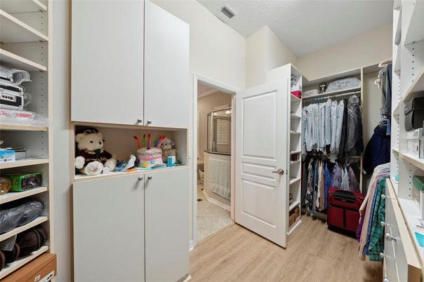 Interior, Walk-in Closets, Wood Texture Flooring