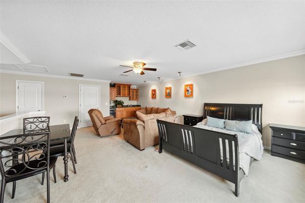 Bedroom, Dining room, Interior, Living room