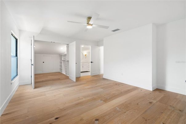 Empty room, Interior, Wood Texture Flooring