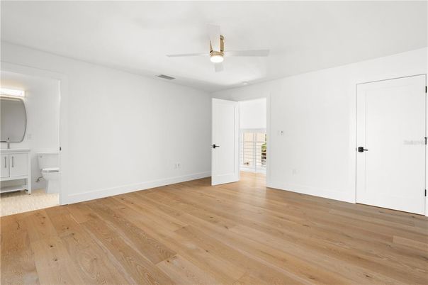 Bathroom, Empty room, Interior, Wood Texture Flooring