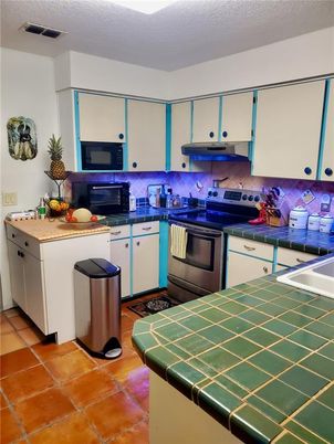 Interior, Kitchen, Tile Countertops