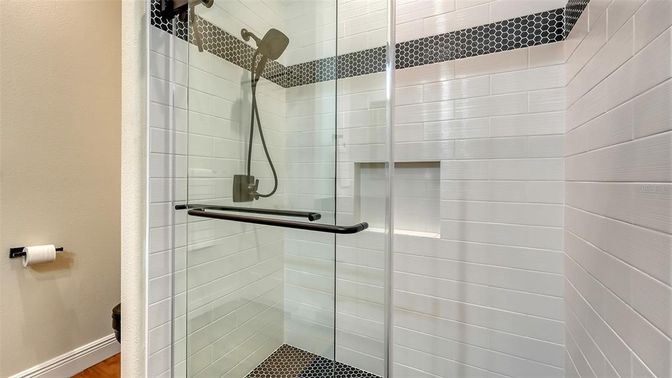 Bathroom, Glass Shower, Interior