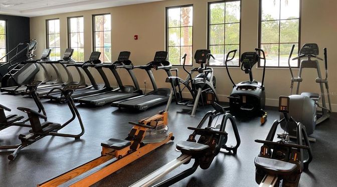 Fitness Equipment, Gym, Interior