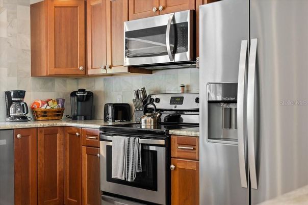 Interior, Kitchen, Stainless Steel Appliances