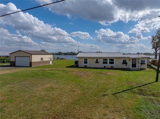 Backyard, Detached Garage, Exterior