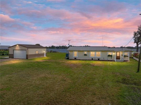 Backyard, Detached Garage, Exterior
