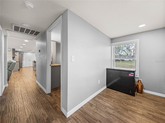 Interior, Recessed Lighting, Wood Texture Flooring