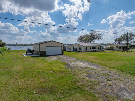 Backyard, Detached Garage, Exterior