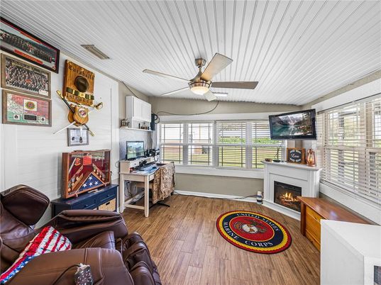 Fireplace, Interior, Wood Texture Flooring
