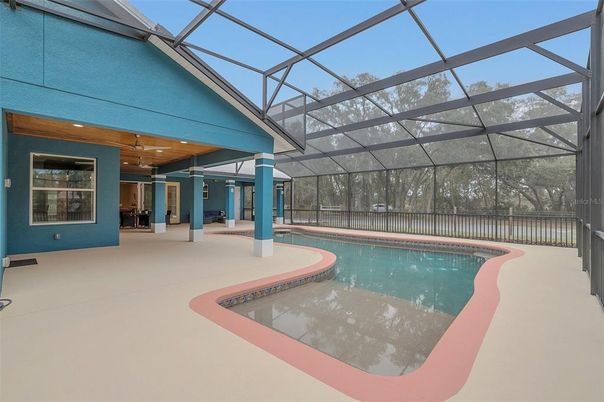 Glass Ceilings, Interior, Pool, Sun Room