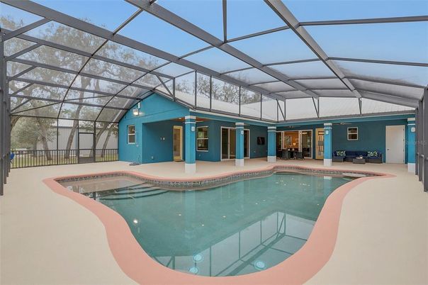 Glass Ceilings, Interior, Pool, Sun Room