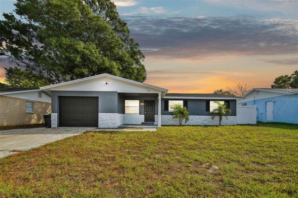 Attached, Backyard, Exterior, Facade, Ranch