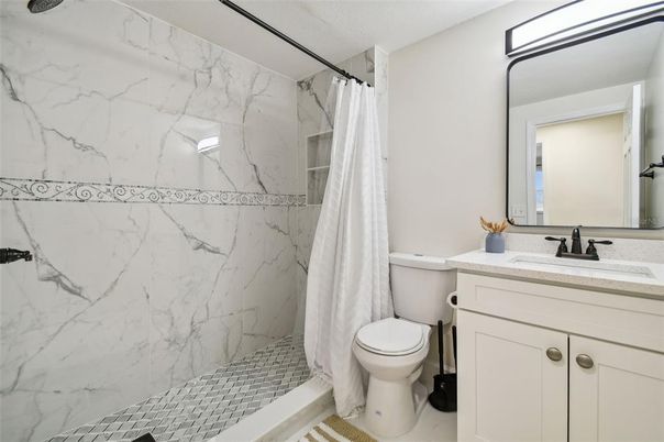 Bathroom, Interior, Marble Walls