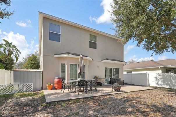 Backyard, Detached Garage, Exterior