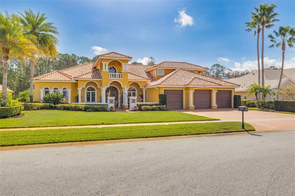 Attached, Backyard, Exterior, Facade, Mediterranean