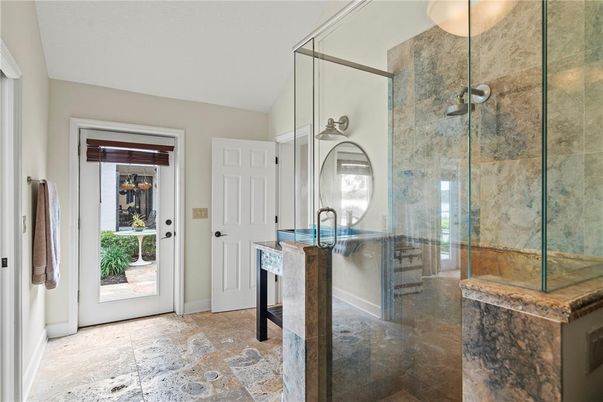 Bathroom, Glass Shower, Interior