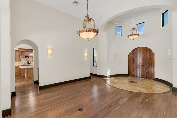 Interior, Pendant Lights, Wood Texture Flooring