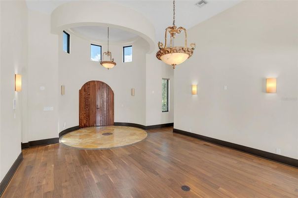 Interior, Pendant Lights, Wood Texture Flooring