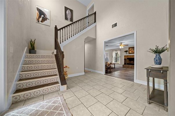 Fireplace, Interior, Wood Texture Flooring