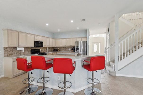 Interior, Kitchen, Recessed Lighting, Stainless Steel Appliances