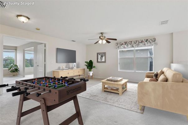 Game Room, Interior, Living room