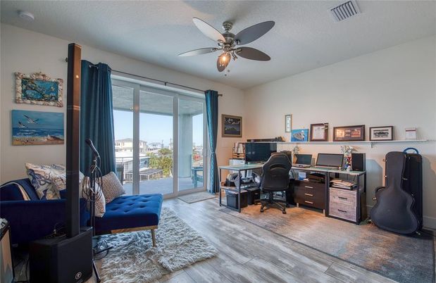 Home Office, Interior, Wood Texture Flooring