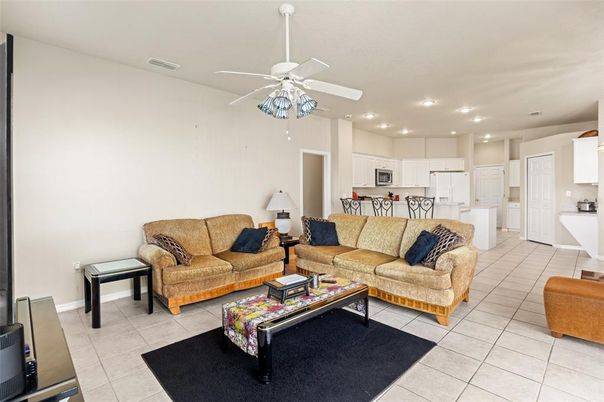 Interior, Kitchen, Living room, Recessed Lighting
