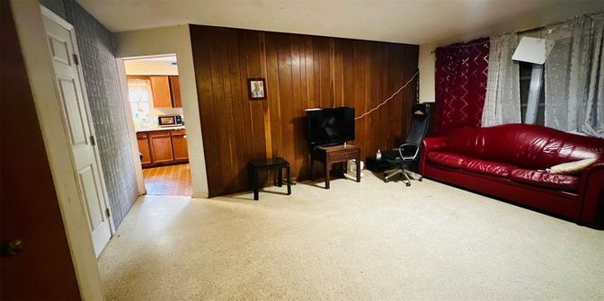 Home Office, Interior, Wood Texture Flooring, Wooden Walls
