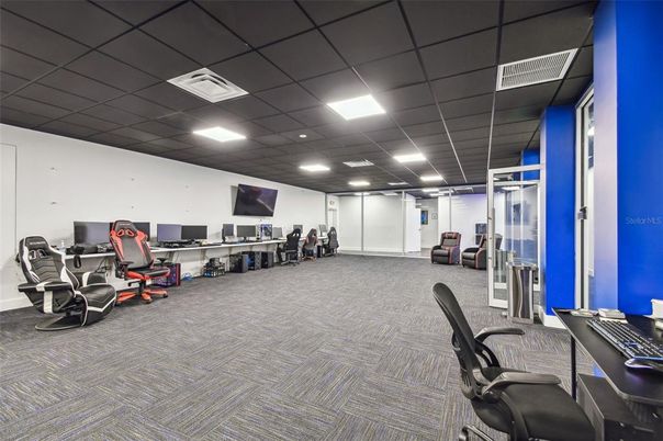 Fitness Equipment, Home Office, Interior, Recessed Lighting