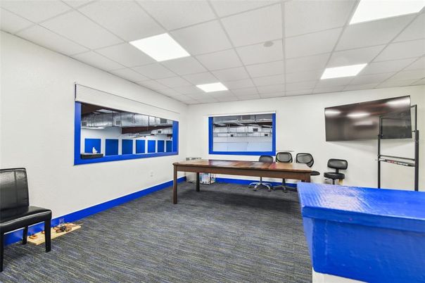 Game Room, Home Office, Interior, Recessed Lighting