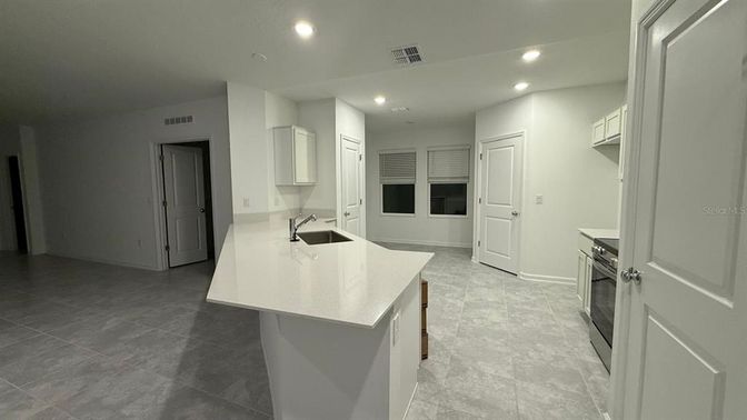 Interior, Kitchen, Recessed Lighting