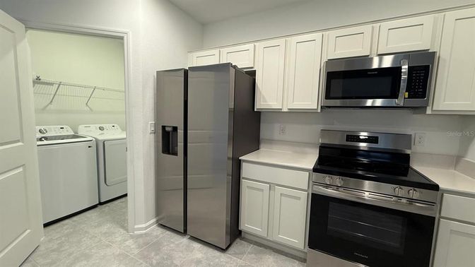Interior, Kitchen, Stainless Steel Appliances, Washer