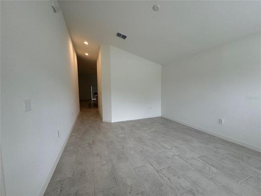 Empty room, Interior, Marble, Recessed Lighting