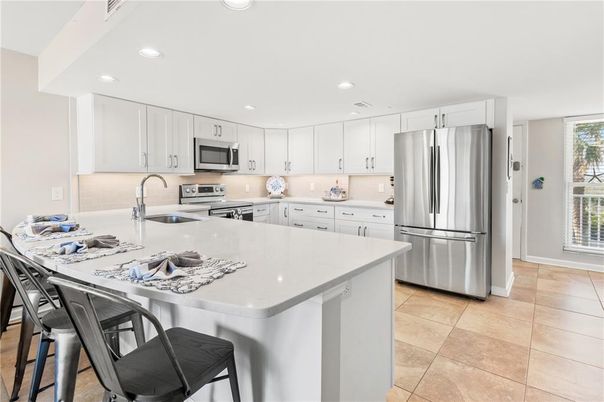 Interior, Kitchen, Recessed Lighting, Stainless Steel Appliances