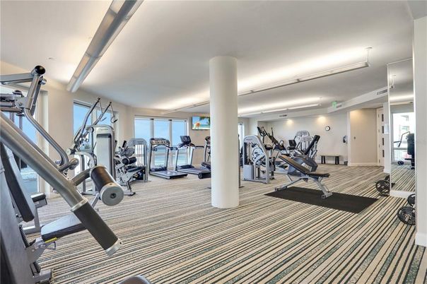 Fitness Equipment, Gym, Interior
