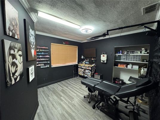 Home Office, Interior, Wood Texture Flooring