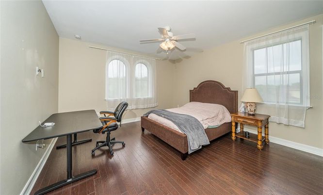 Bedroom, Home Office, Interior, Wood Texture Flooring