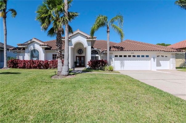 Attached, Backyard, Exterior, Facade, Mediterranean