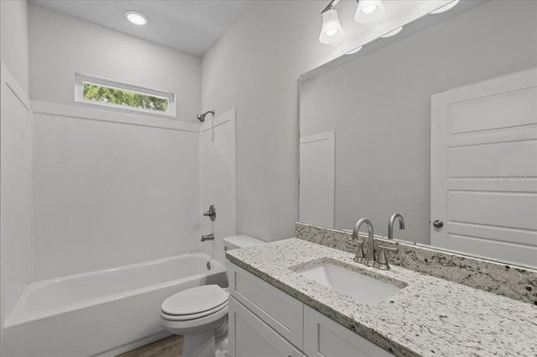 Bathroom, Interior, Recessed Lighting