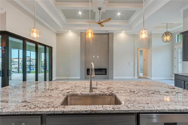 Interior, Kitchen, Pendant Lights, Recessed Lighting