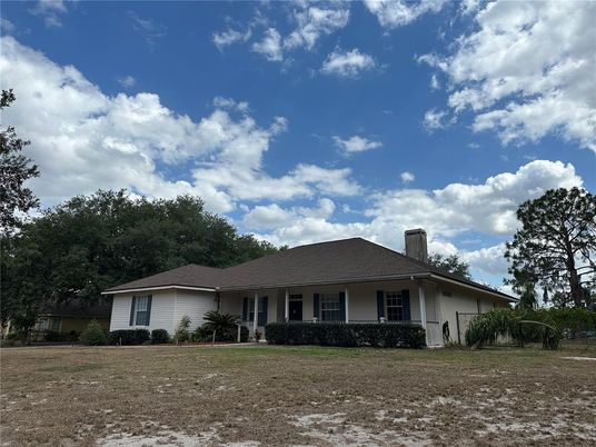 Backyard, Exterior, Facade, Ranch
