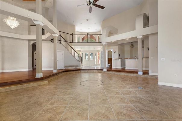 Chandelier, Interior, Recessed Lighting