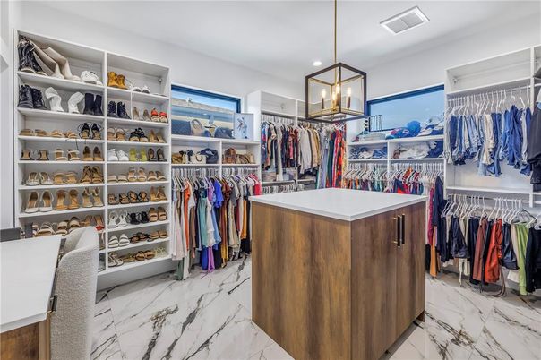 Interior, Marble, Pendant Lights, Recessed Lighting, Walk-in Closets