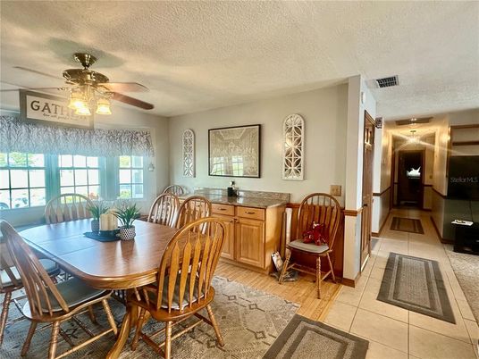 Dining room, Interior, Wood Texture Flooring