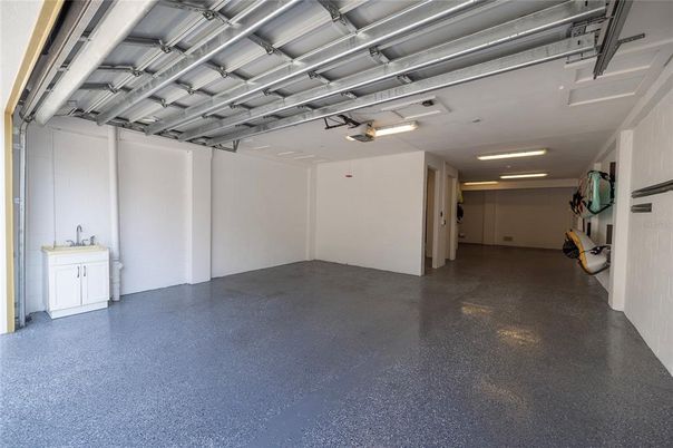 Garage, Interior, Recessed Lighting
