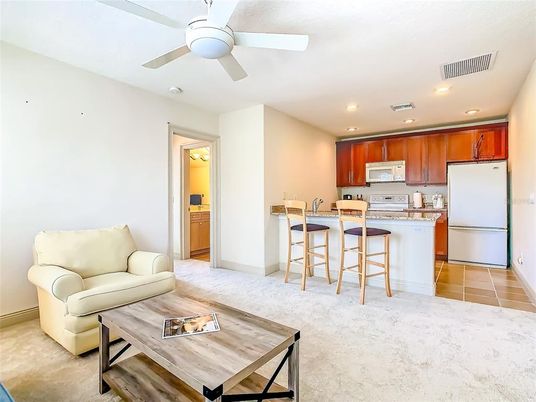 Interior, Kitchen, Living room, Recessed Lighting