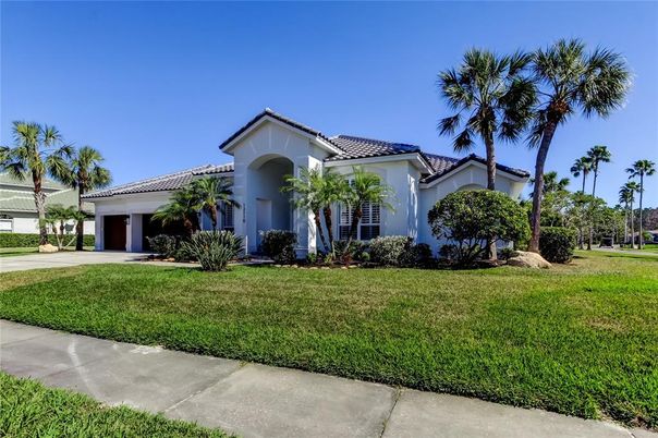 Attached, Backyard, Exterior, Facade, Mediterranean