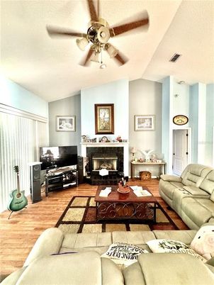 Fireplace, Interior, Living room, Wood Texture Flooring