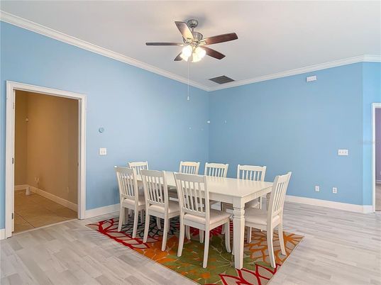 Dining room, Interior, Wood Texture Flooring