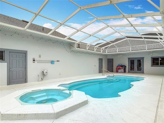 Glass Ceilings, Interior, Pool, Sun Room